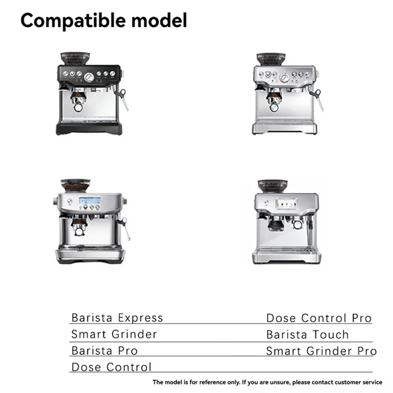 【24 ساعة-تخفيضات!】لآلة الإسبريسو Breville Barista BES870/BES878/BES880 المتوافقة مع منفاخ السيليكون الفردي