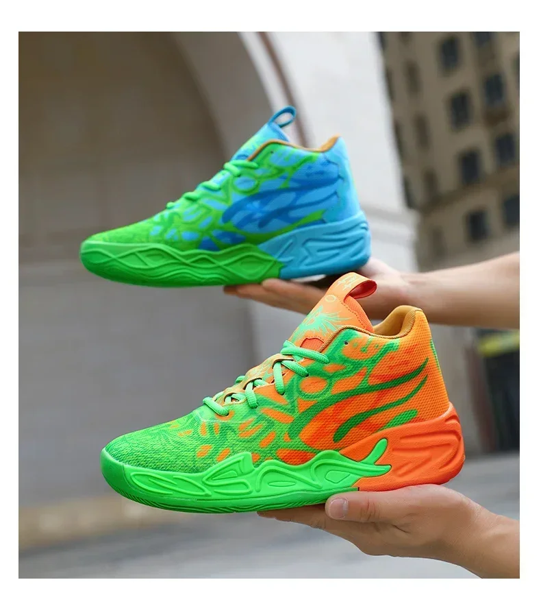 Neue Herren-Basketballschuhe, sportliche Sportschuhe, Unisex, Outdoor-Laufschuhe, leichte Trainer-Schuhe, atmungsaktive Damen-Sneaker von hoher Qualität – Detail 9