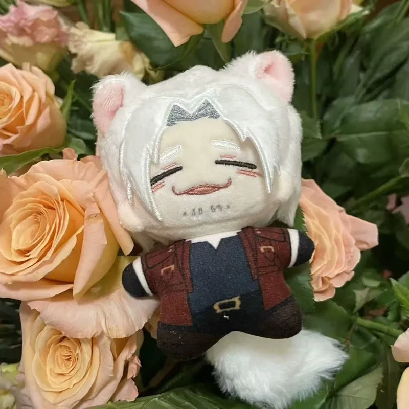 Hot In Stock 10cm Devil May Cry Dante Plush Doll Anime Plushie Soft Cute Toy Birthday Christmas Gift