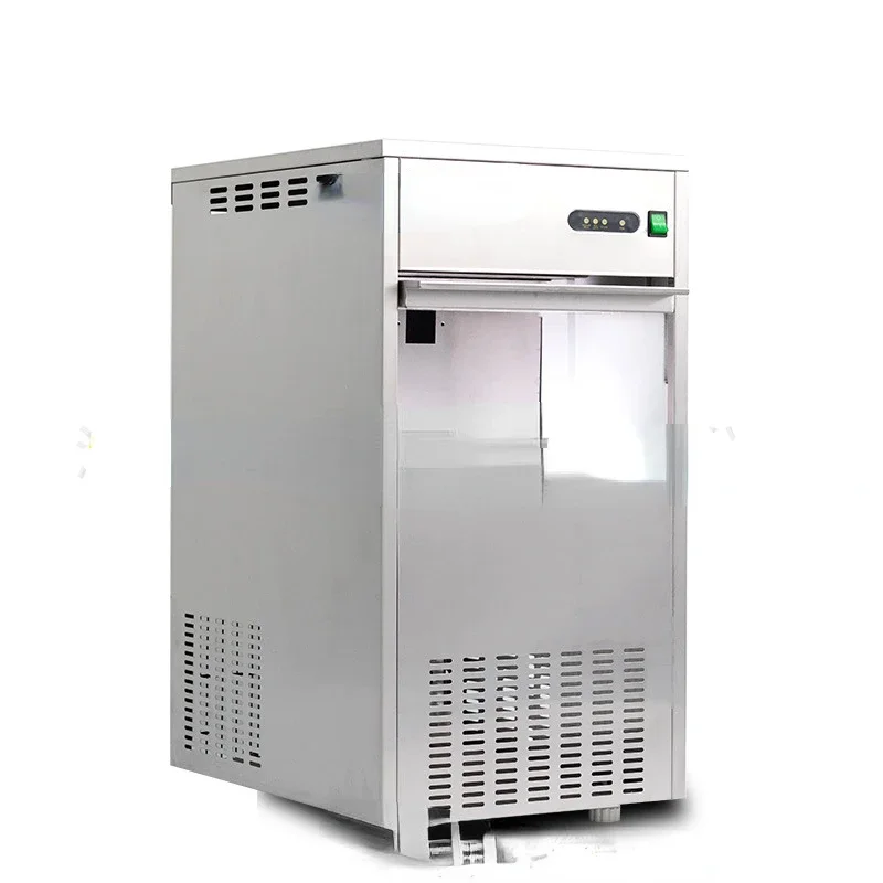 Automatic Snowflake Ice Machine Small 40kg 100kg Bullet Ice Machine