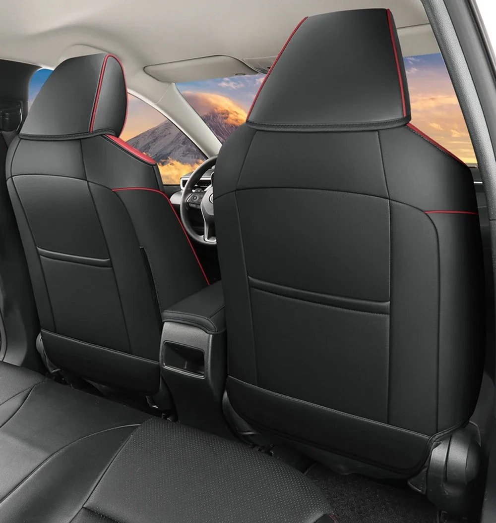 Spezielle Autositzbezüge für Toyota Corolla 2019 2020 2021, wasserdichtes PU-Leder, Autositz-Schutzbezug, Zubehör – Detail 13