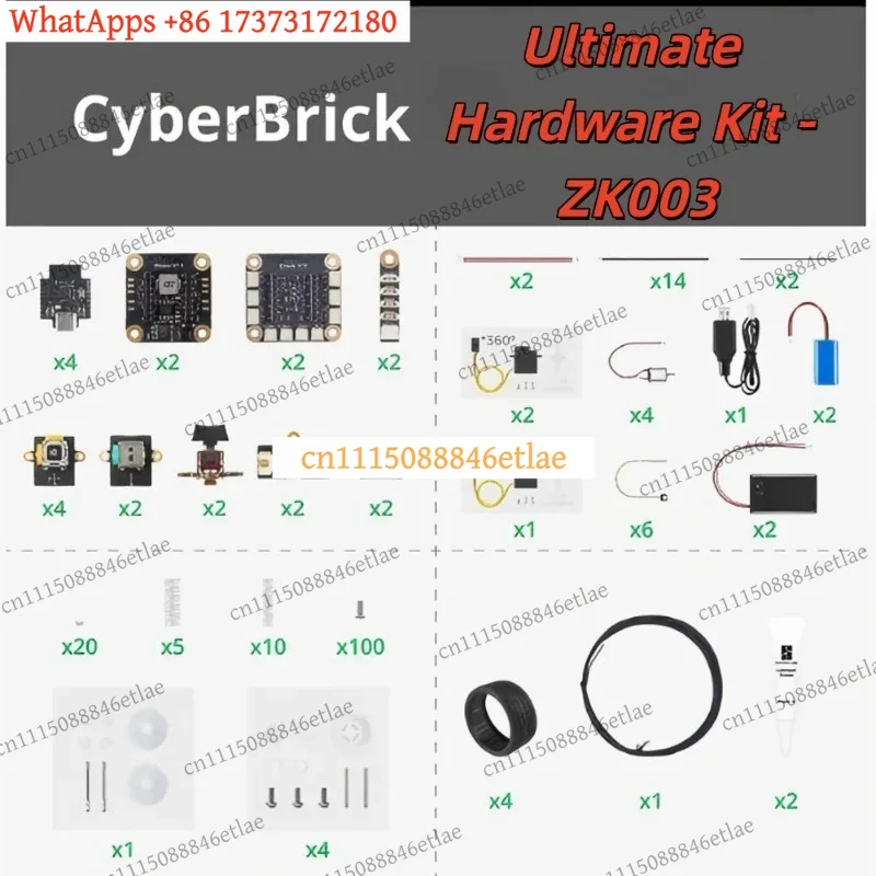 k3 for Bambu Lab CyberBrick Hardware Kit, Beginner ZK004 and Ultimate ZK003 Smart Toy Module Set