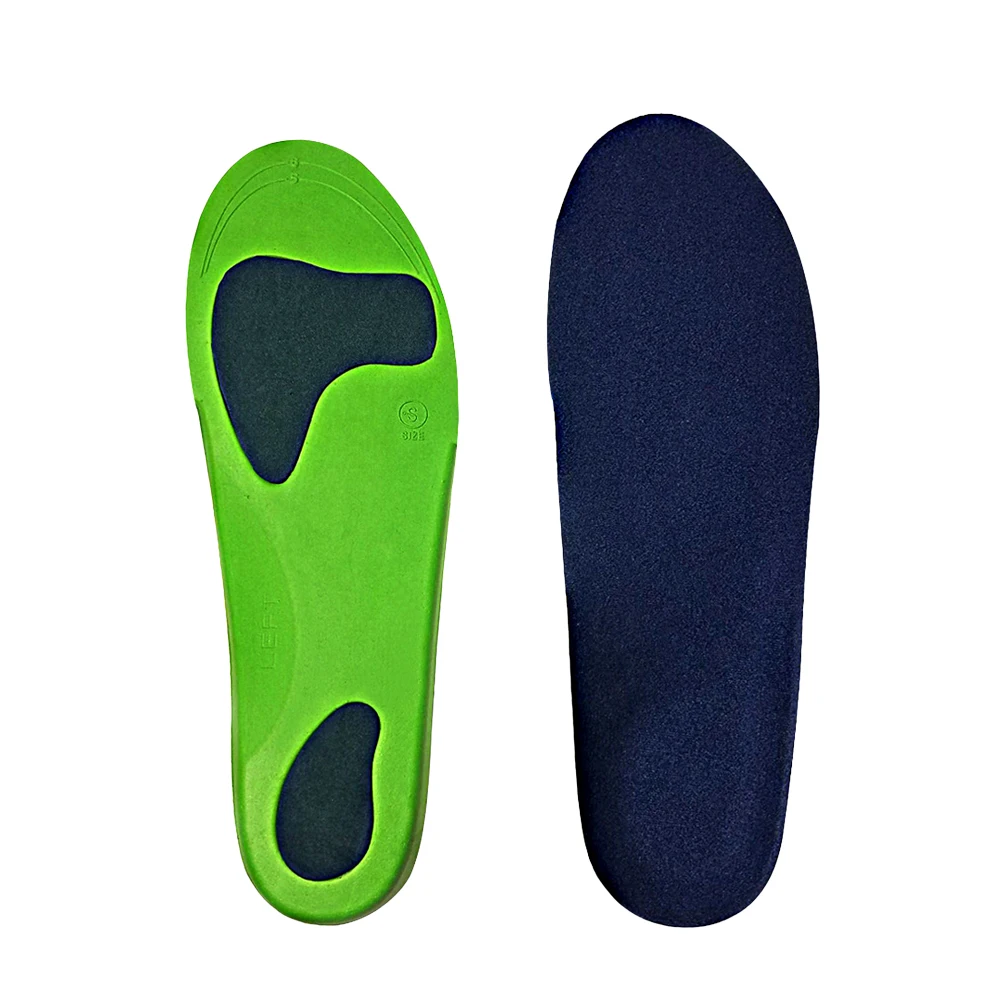 

1Pair Orthotic Flatfoot Insoles Arch Support Correction Shoe Pads Shock Absorbent L 44-46 Breathable Durable Foot Comfort