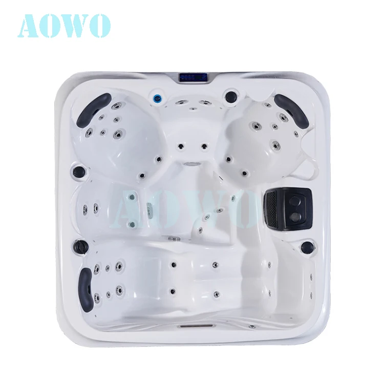 Yakuzzy Spa Outdoor Massage Hot Tub Lazy Spa for 5 Persons air Jet Spa Pool Color Pool Lamp Balboa Hot Tubs