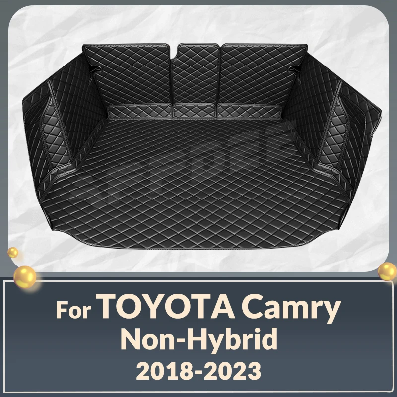 Auto Full Coverage Trunk Mat For Toyota Camry Non-hybrid 2018-2023 22 21 20 19 Car Boot Cover Pad Interior Protector Accessories