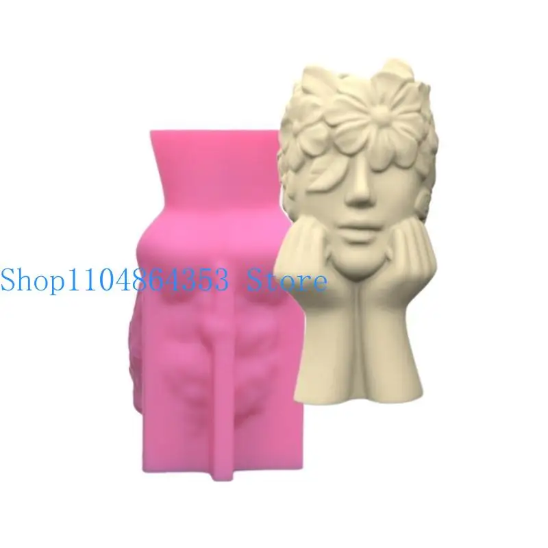 

652F Human Body Flexible Crafting Moulds Silicone Texture Silicone Craft Moulds