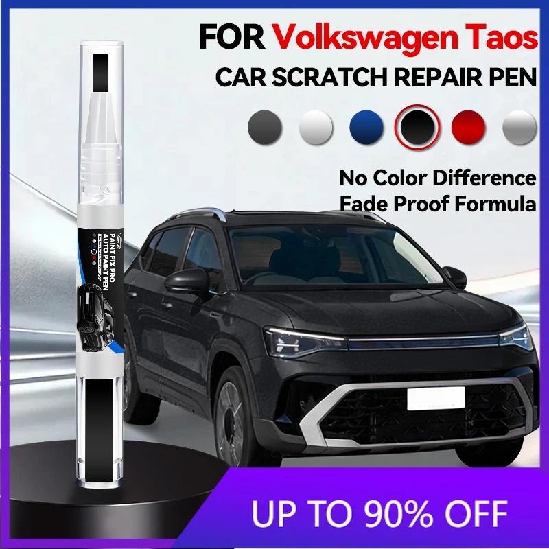 

Новинка 2026: Ручка-корректор для ремонта лакокрасочного покрытия автомобиля, средство для удаления царапин, аксессуары для самостоятельного ремонта авто для Volkswagen Taos 2021-2025, черный цвет W