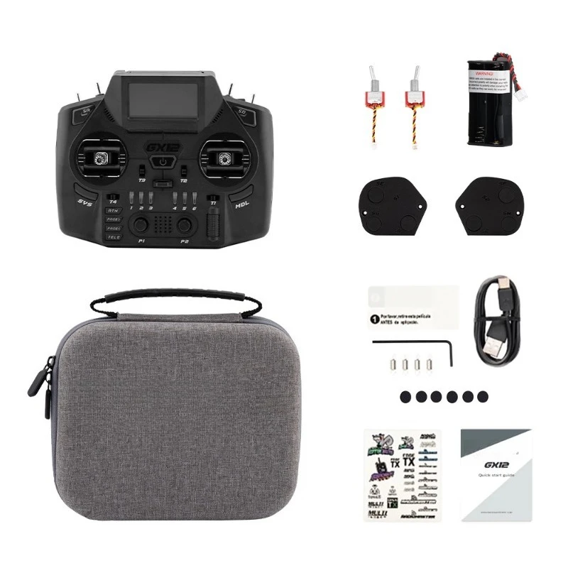 

Двухдиапазонный радиоконтроллер 2,4G GX12 ExpressLRS Radiomaster GX12 915 МГц