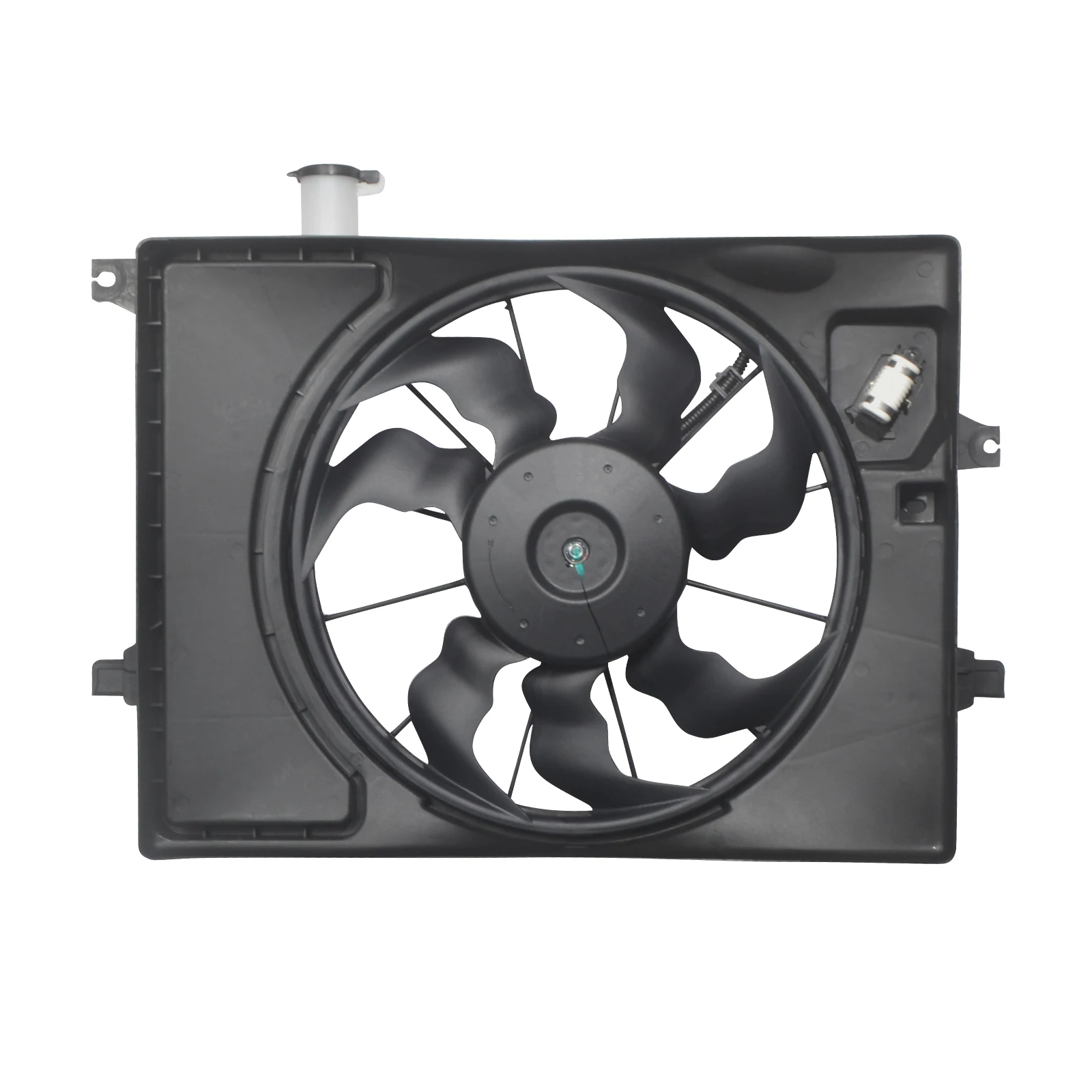 Radiator Cooling Fan Assembly for 2015-2018 Kia Forte 2014-2017 Hyundai Elantra