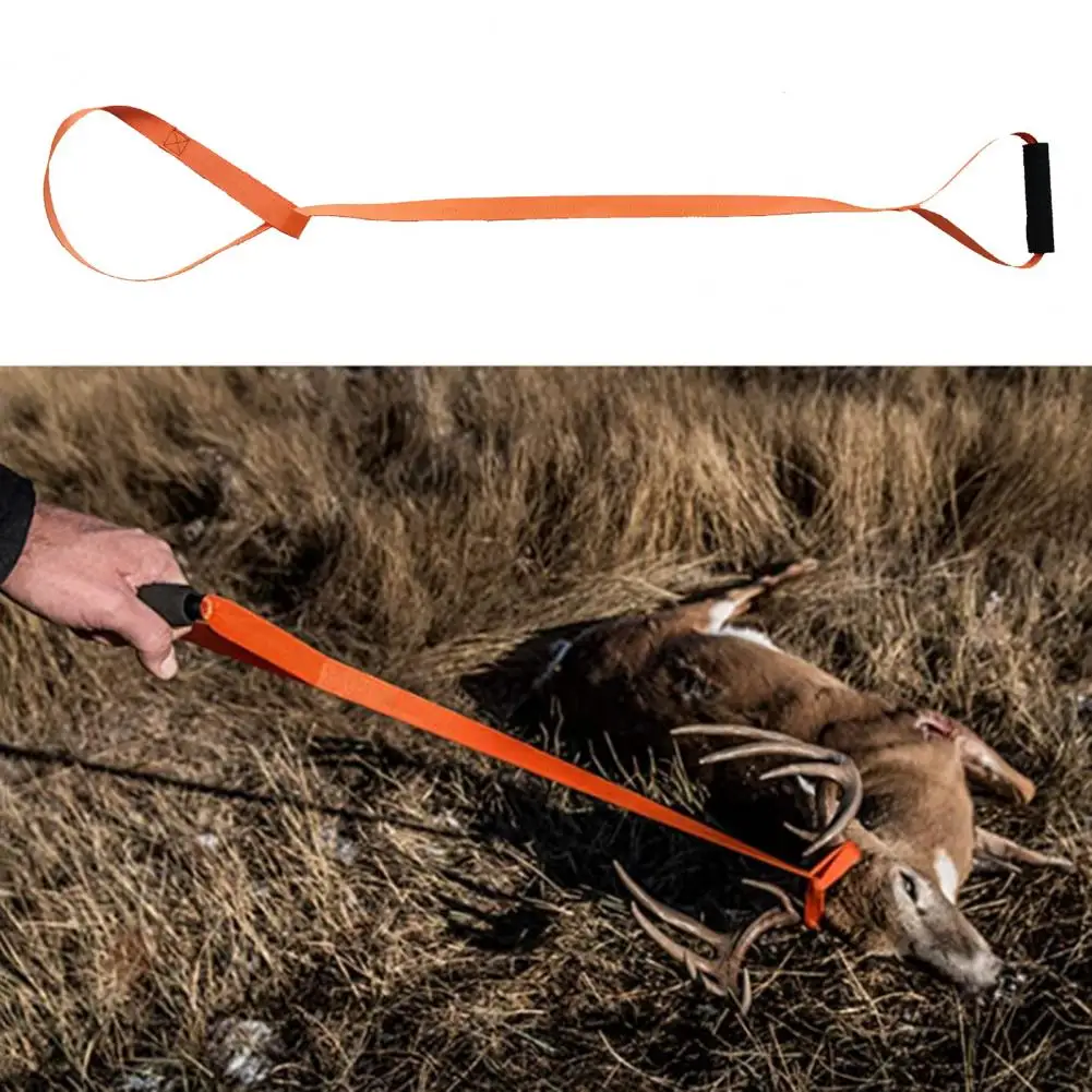 Deer Drag String Handle Heavy Duty Drag Deer Adjustable Weather Resistant Antler Drag Strap Hunting Gun Accessories