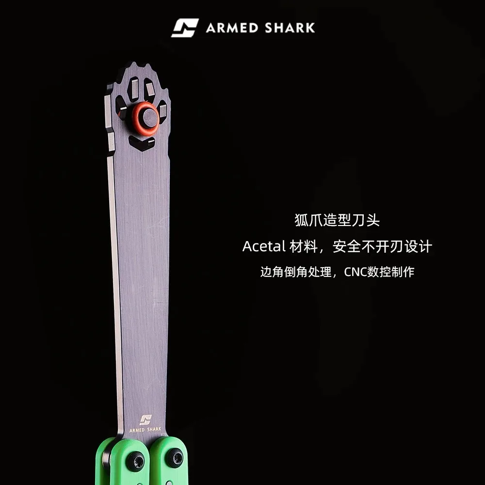 Imagem -03 - Armed Shark Squiddy-wh Clone com Acmetal Handle Material Bucha System Trainer