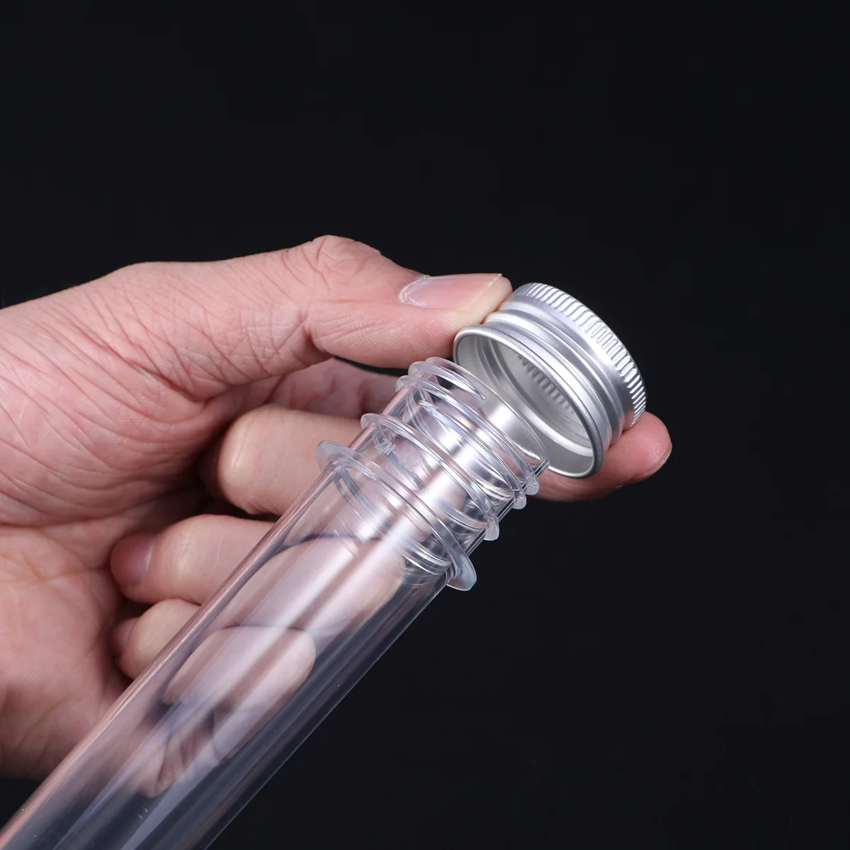 12 Pcs Long Service Life Test Tubes Reusable with Caps Lids Glass Bottle Vial Ergonomic Design Impeccable Craftsmanship