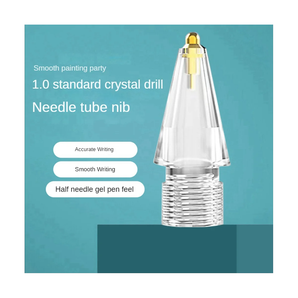 Per Apple Pencil 1/2 Pencil Tips sostituzione pennini matita stilo ad alta sensibilità 5 pz/set punte per penna pennino di ricambio, C