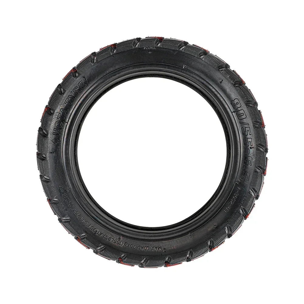 10 Inch 80/55-6.5 Tubeless Tyre Off-road Tire With Nozzle Universal For Electric Scooter High Quality Scooters Accessories