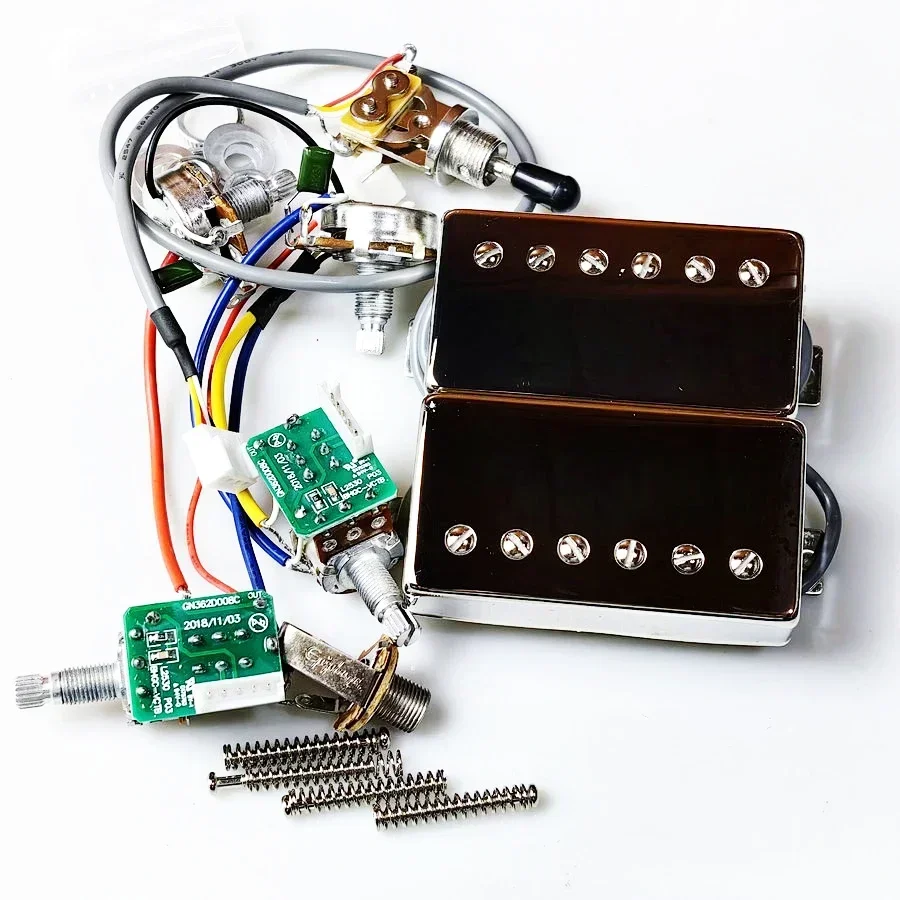 

Alnico 2 Humbucker Guitar Pickups Set '57 Classic 8K '57 Classic plus 8.6K Vintage Sound Electric Guitar Replacement Pups