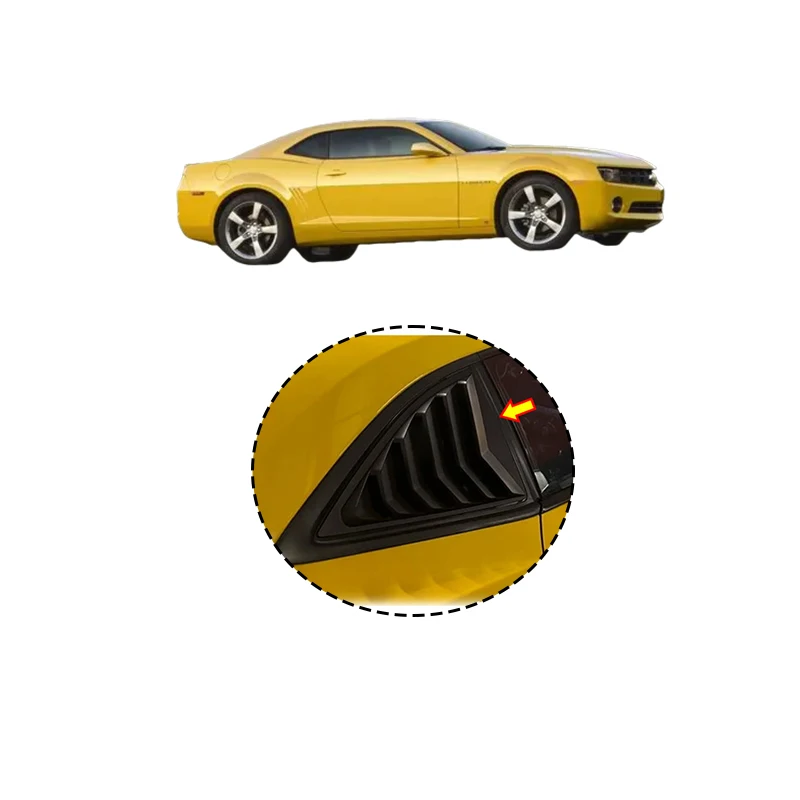 Accessori auto per Chevrolet Camaro 2010 2011 2012 2013 2014 2015 Sostituisci l'alloggiamento Finestrino laterale tende parabrezza parasole