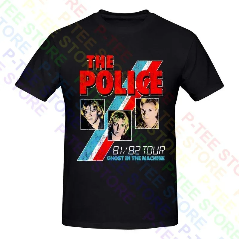 Sting The Police Ghost In The Machine Tour 1981 82 Rock Band Shirt T-shirt Tee Gift Best Seller