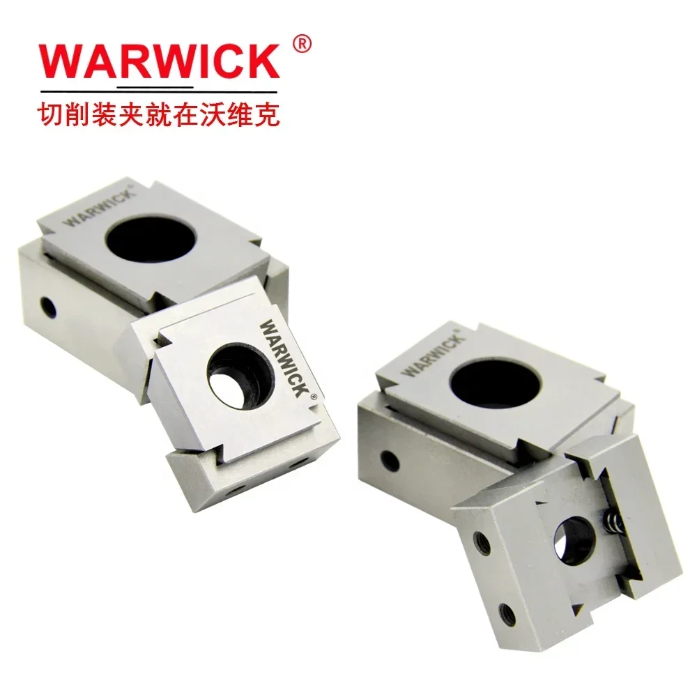 

NEW design smooth jaws precision modular vise Wedge clamping element vise for CNC machine