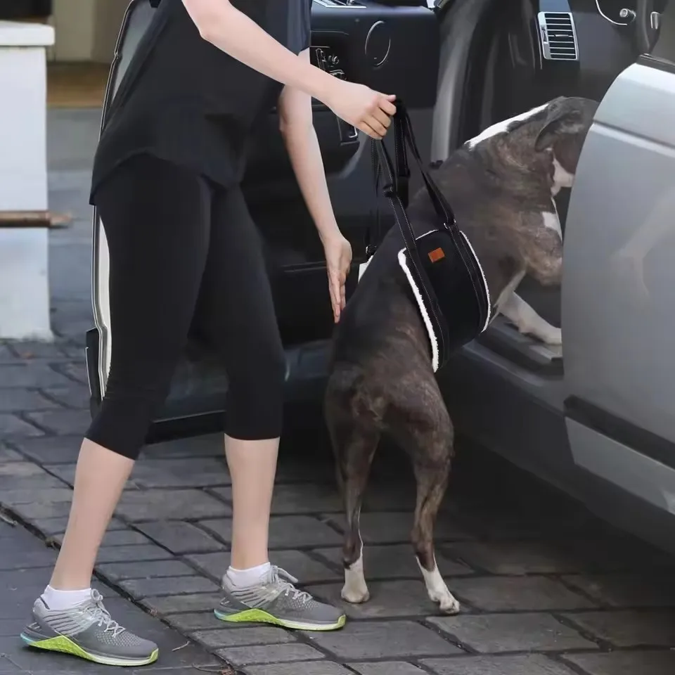 Verstellbare Hundetragetasche für die hinteren Beine, unterstützt Rehab-Geschirr für schwache hintere Beine, Haustierhilfe-Hilfswerkzeug für ältere Hunde – Detail 5