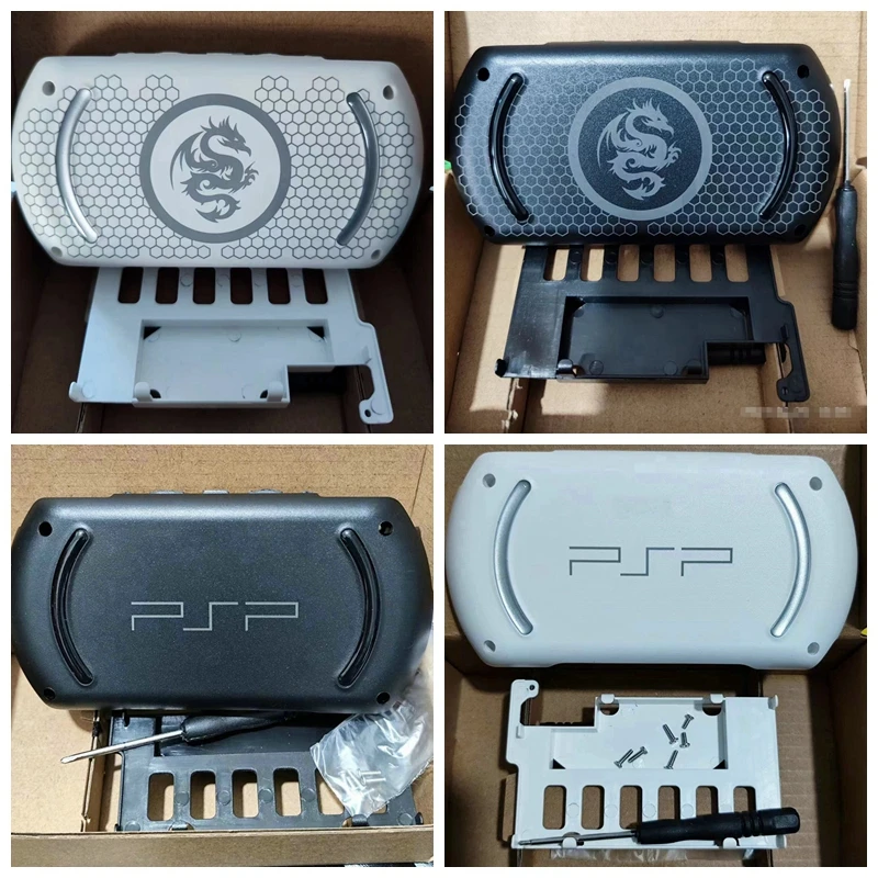 PSP GO Power Armor Aggiornato Doppio tempo di riproduzione Attacco pacco batteria PSP GO Cover posteriore migliorata PSP GO utilizza batterie PSV1000