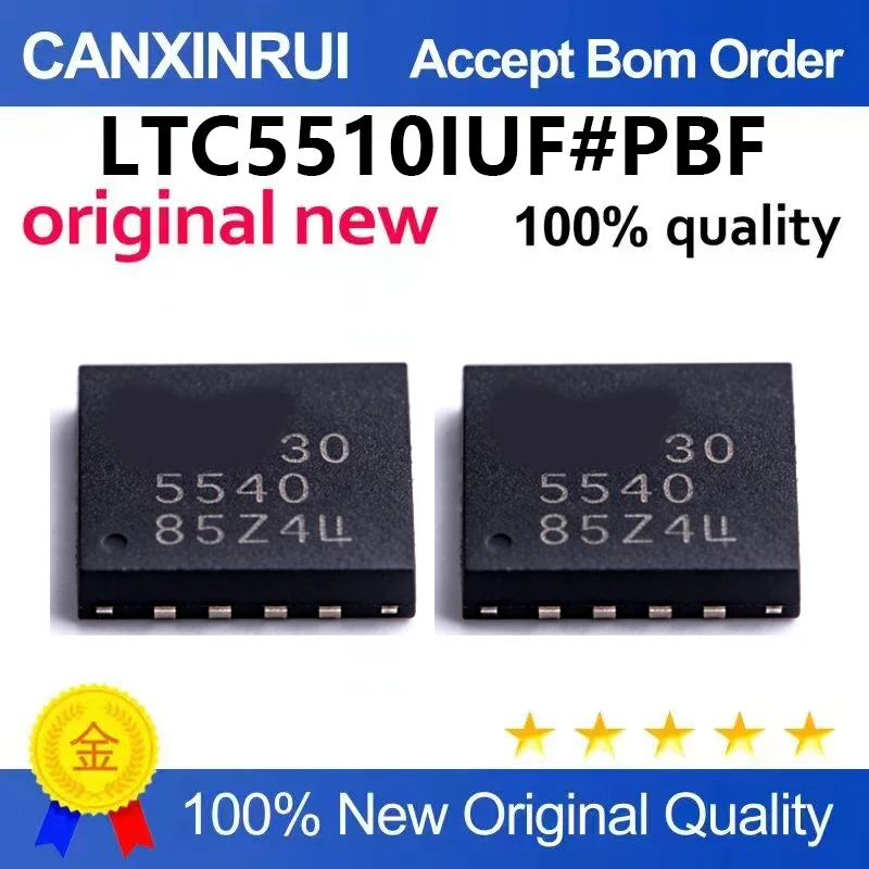 （5pcs-100pcs)Brand new original LTC5510IUF # PBF packaged QFN-16 active mixer signal processing wireless chip