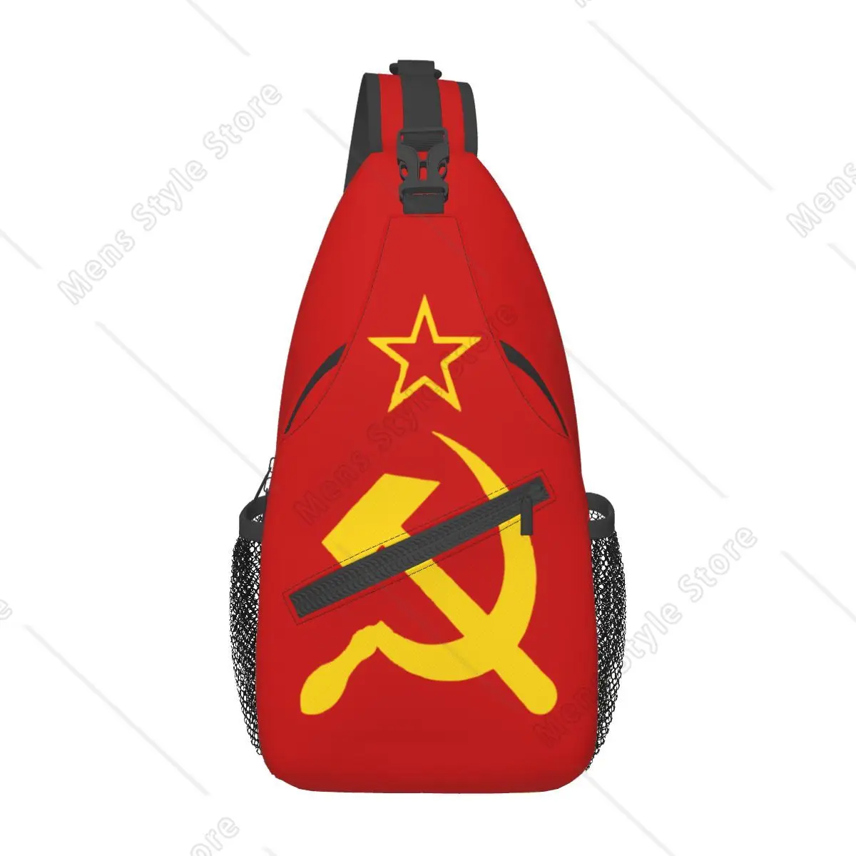 

СССР сумка-слинг с молотом и серпом на груди через плечо рюкзак на ремне уличные походные рюкзаки CCCP русские крутые школьные сумки