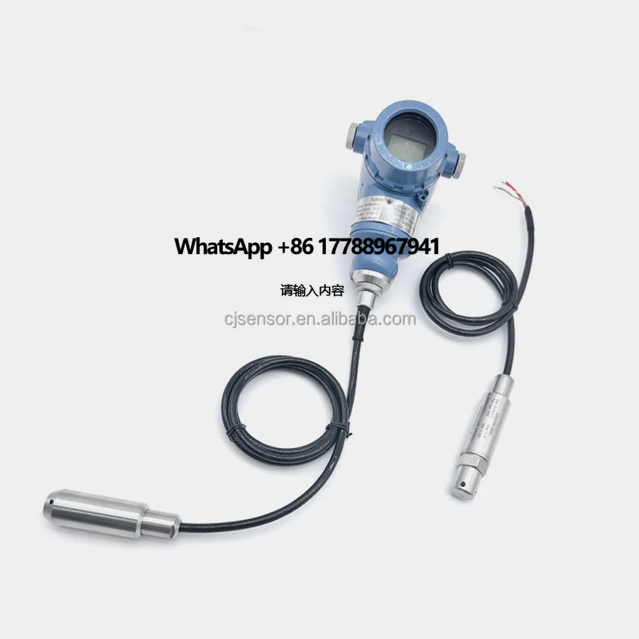 

Analog 4-20mA Hydrostatic Pressure Liquid Level Transmitter Level Measuring Instrument for Well Water Tank Level Measurement