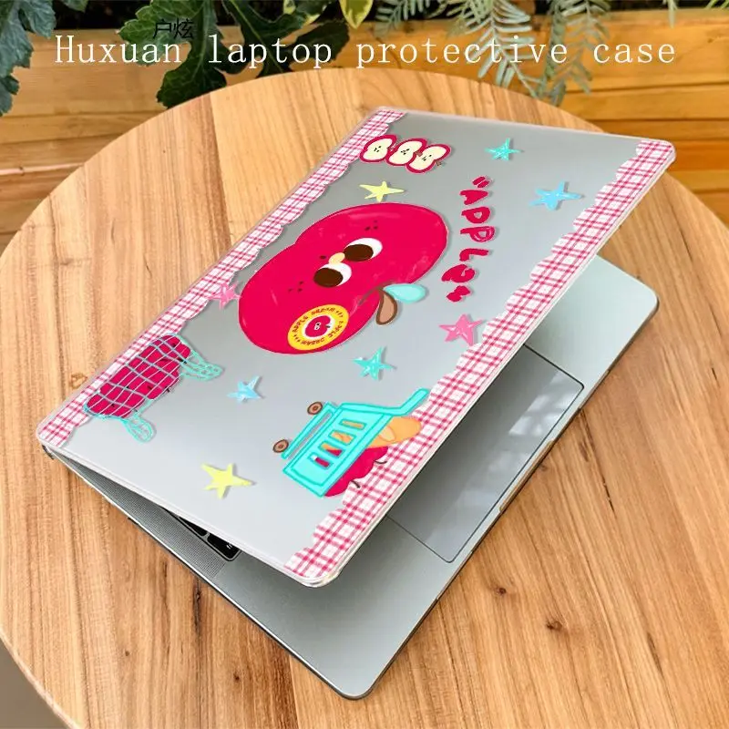 Cartoon Graffiti Transparent Case for Macbook Air 13.6 M5 M1 Pro 14 M4 Air 15.3 13 M3 15 M2 Mac Cover A3113A2681 A2442 A2941 Neo
