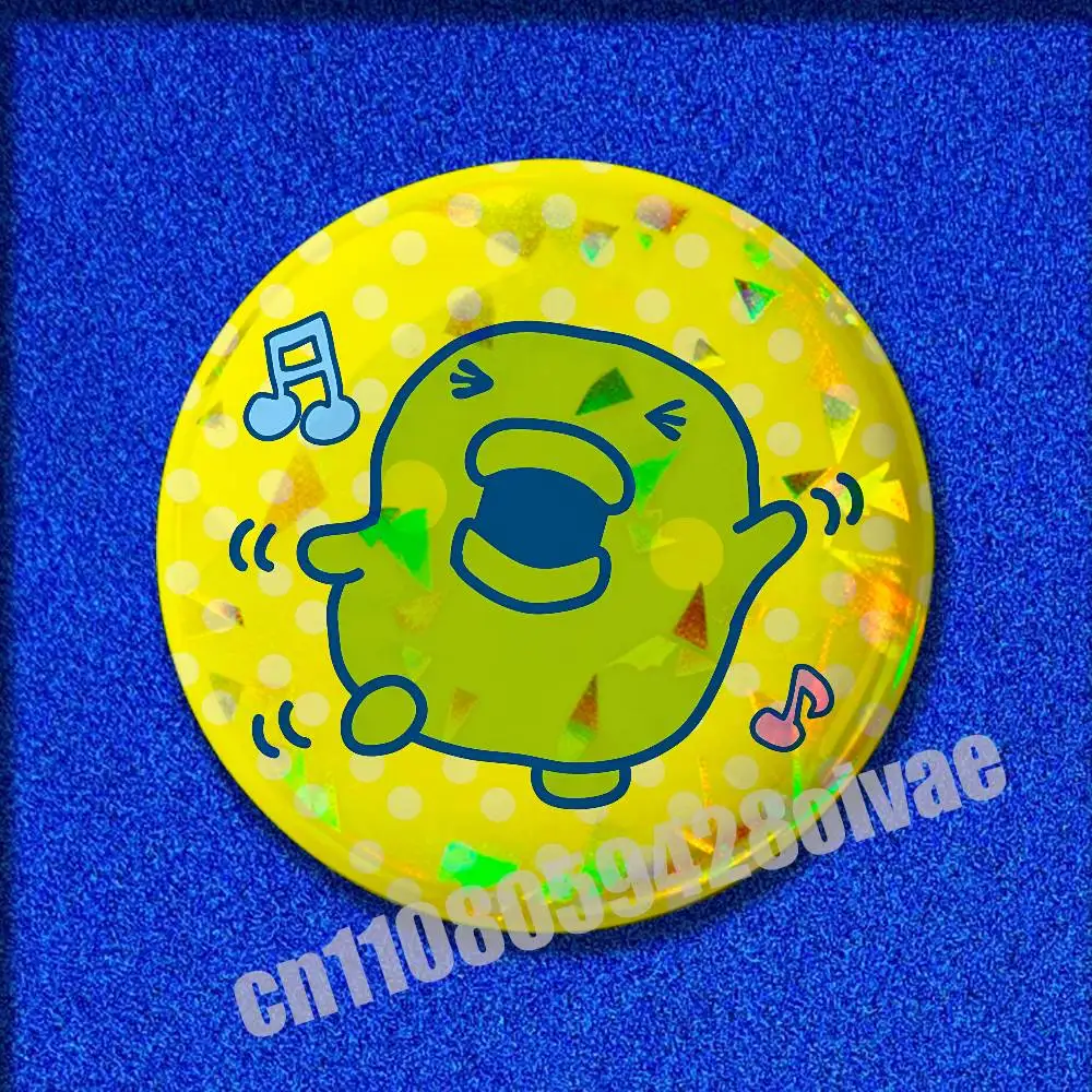 Insignia Badge Cover For Round Pin Brooch Decoration 32mm 44mm 75mm 58mm Electronic Pets T-Tamagotchi Kuchipatchi Mametch Cover