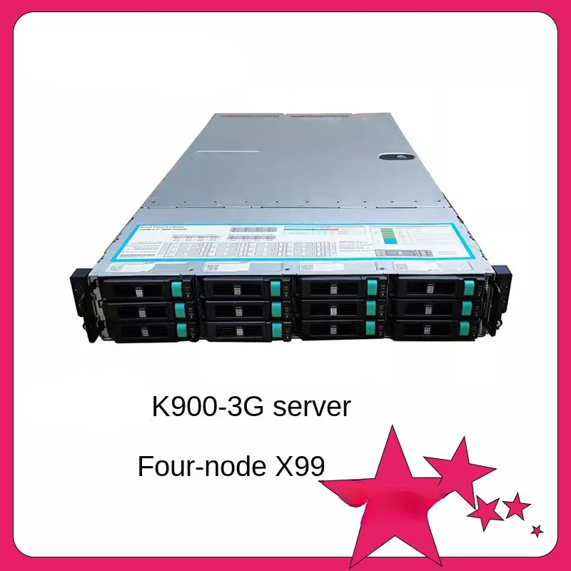 

K900-3G четыре узла 2011 Pin X99 12-Disk Server V3 V4 Server