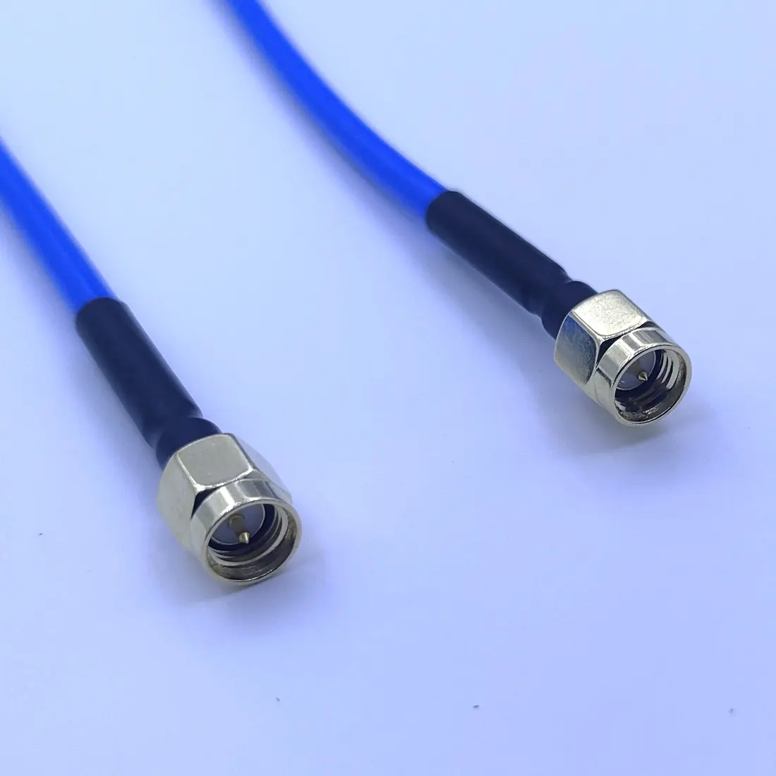 20PCS SMA Male TO SMA Male Plug RF Coax Pigtail Semi-rigid Cable RG402