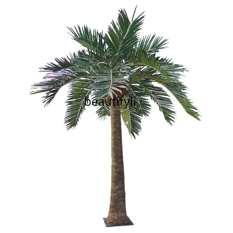 

Simulated coconut tree, large fiberglass, simulated coconut tree landscaping, simulated palm tree