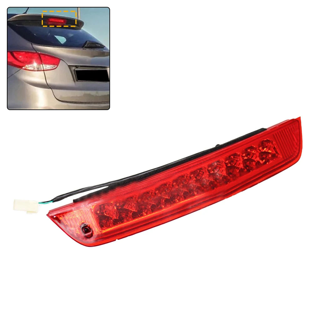 Alat pengganti Aksesori Mobil lampu rem mobil 12V 1 buah plastik ABS IX35 10-15 untuk Hyundai Tucson IX