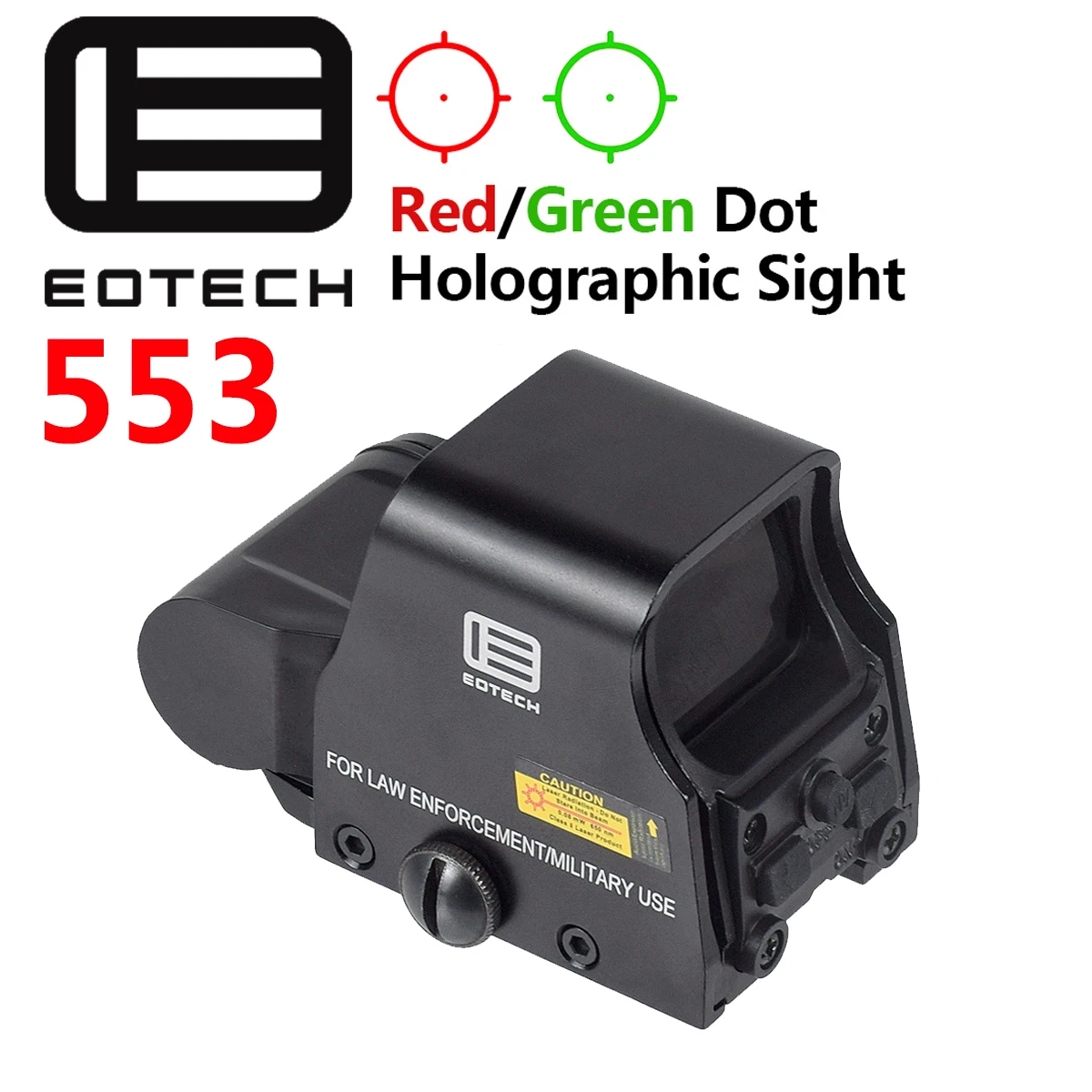 Eotech 551 552 553 558 نطاق البصر المجسم الأحمر الأخضر نقطة البصر الساخن 20 مللي متر جبل Riflescopes الصيد منعكس البصر
