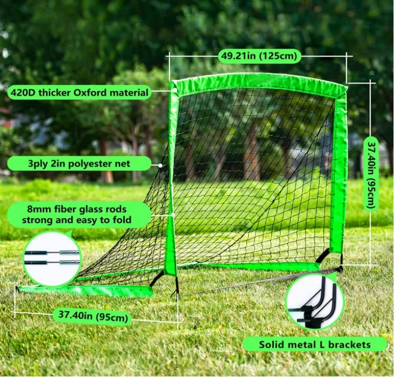 Custom hot selling products Portable Soccer Goal Pop Up Soccer Goal Net for Backyard Training Goals for Soccer