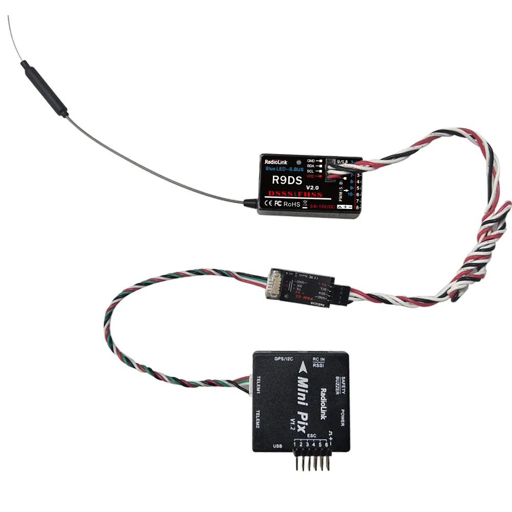 Ledi PRM-03 data information return module returns GPS longitude and latitude flight speed climb speed RSSI