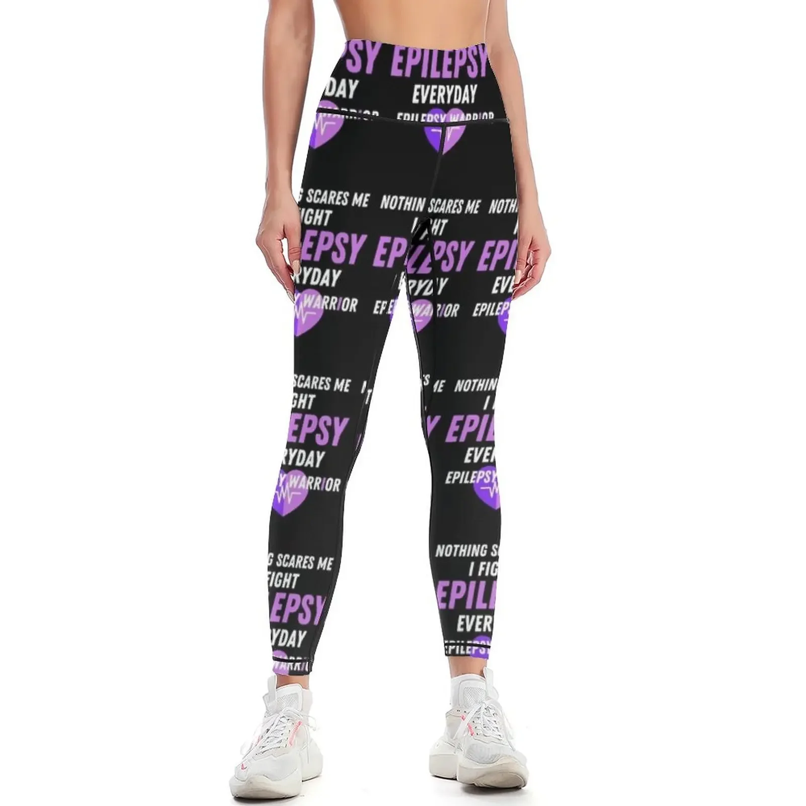 

end epilepsy for a seizure free life and wear purple for epilepsy warriors and epilepsy fighters Leggings flared Womens Leggings