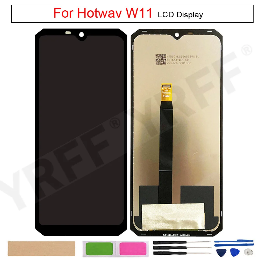 

Touch Screen Digitizer Assembly for Hotwav W11 LCD Display, LCD Screen Replacement Part