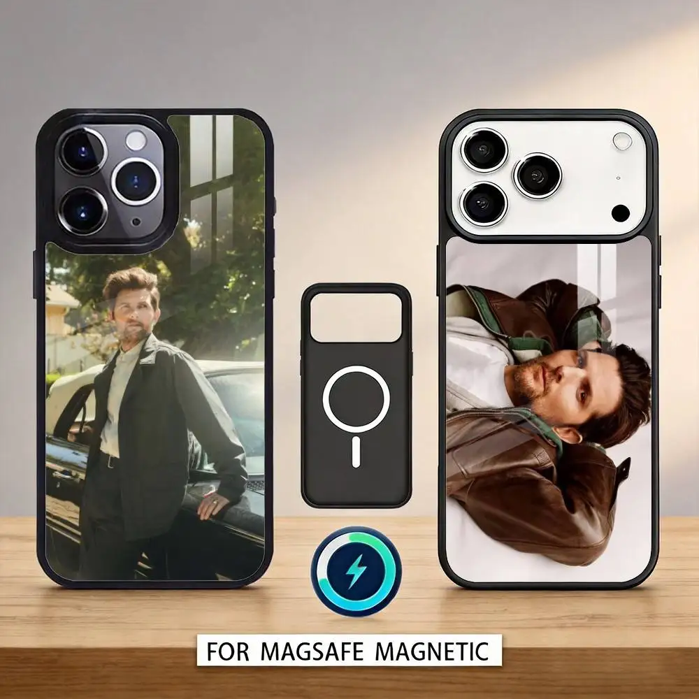 

Charming A-Adam S-Scott Phone Case For iPhone17,16,15,14,13,12,Pro,Max,Magnetic For Magsafe Wireless Charging