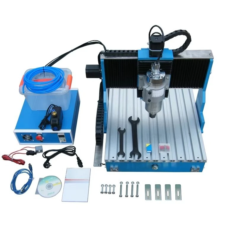 

Linear Guide Rail 2200W CNC Router Engraving Drilling Milling Machine 3040 6040 6090