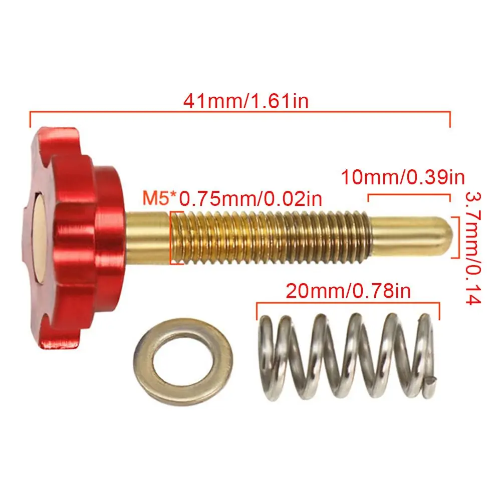 New Carburetor Air Fuel Mixture Idle Speed Adjuster Screw Kit for PWK Carb Motorcycle Modification Accessories