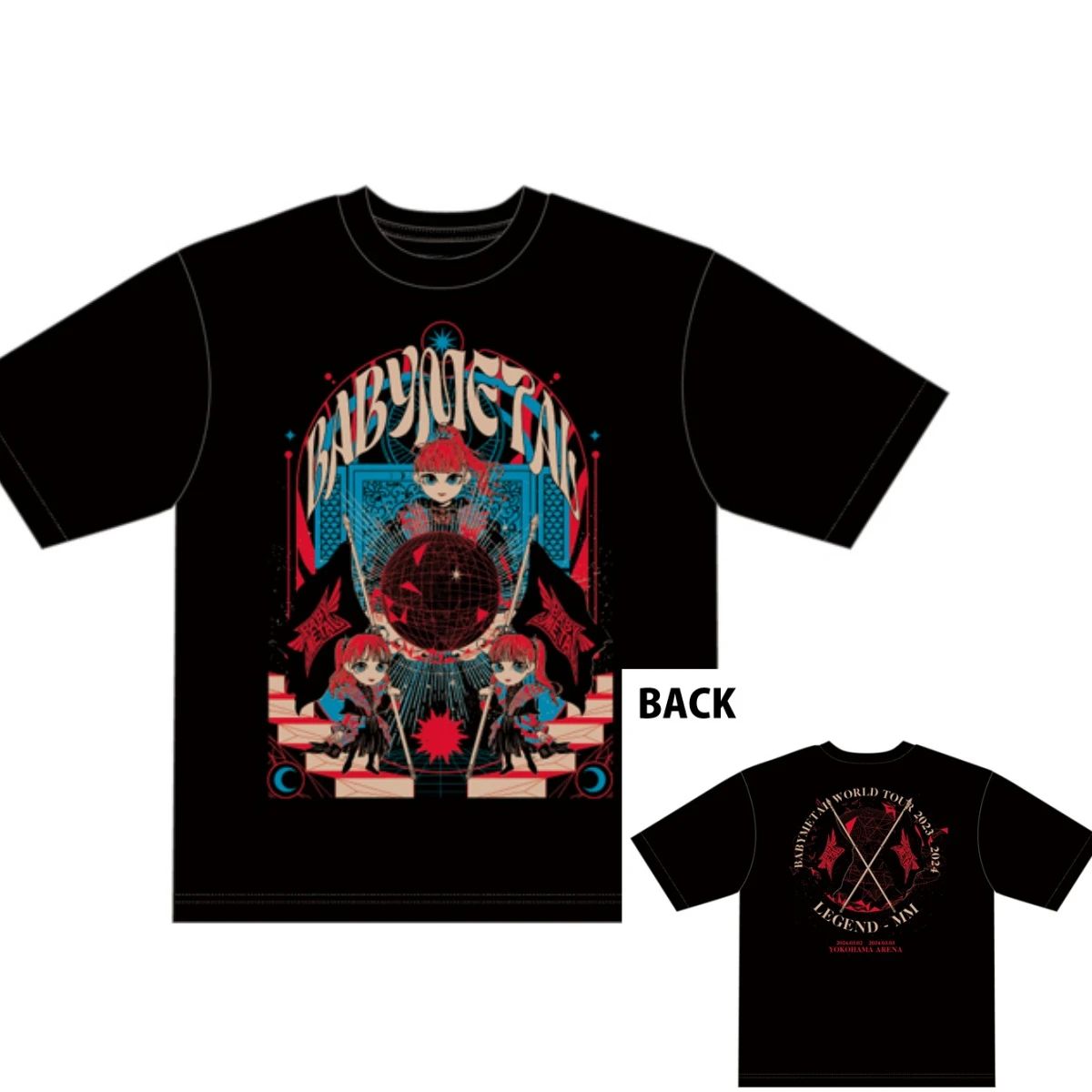THE ONE TEE 2026 BABYMETAL Band T-Shirt Baumwolle Grafik-T-Shirt Herren Damen Sommer Streetwear – Detail 3