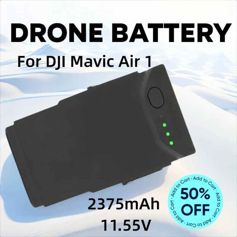 

For DJI Mavic Air 1 Replacement Accessories 2375mAh 11.55V Drone Battery