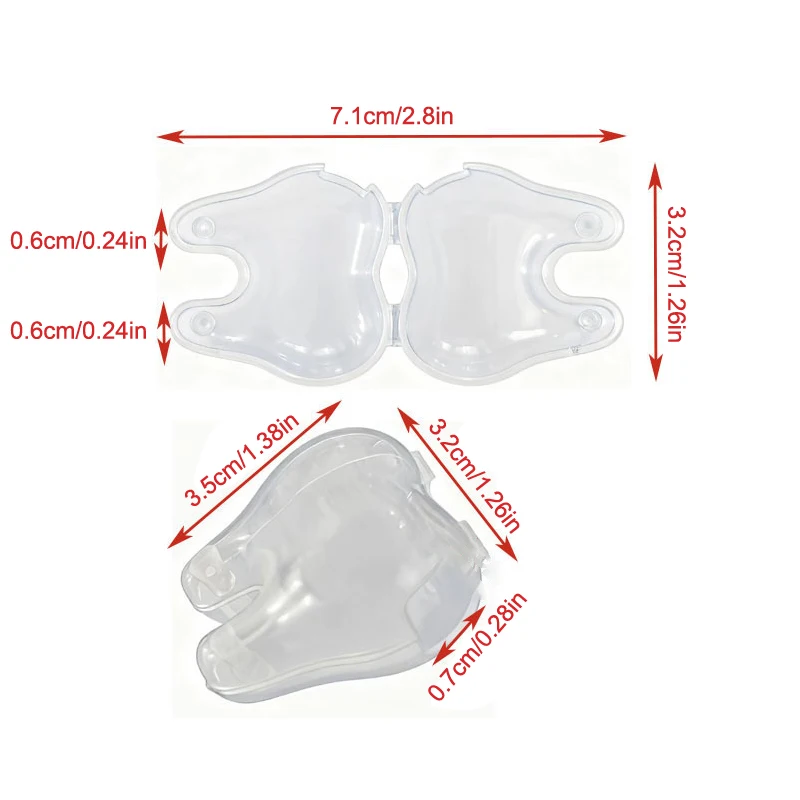 Teeth Style Portable Toothbrush Head Cover Clips Plastic Dustproof Germproof Protector Caps Travel Camping Bathroom Accessor