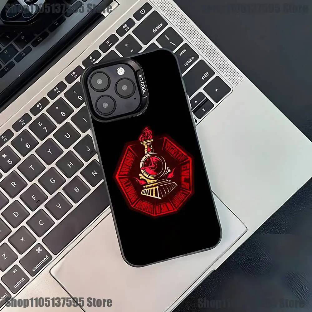 เคสโทรศัพท์มือถือ L-Limbus สำหรับ iPhone 17,16,15,14,13,12,11,Pro,XS,Max,Plus,Mini,SE4,E สีดำด้าน ป้องกันการกระแทก