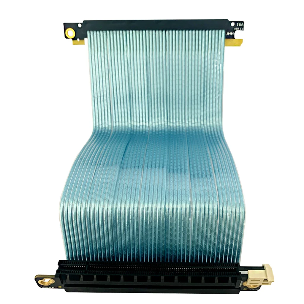 Imagem -04 - Cabo de Extensão Duplo Reverso Gpu Mini Chassis Pcie 4.0 Cabo Riser X16 para Placas Gráficas Rtx3060 Itx a4 pc Case