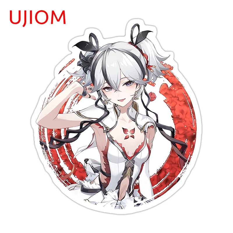 UJIOM Wuthering Waves Camellya Wall Sticker Living Room Veneer Occlusion Scratch PVC Decal Living Home Graffiti Decoration