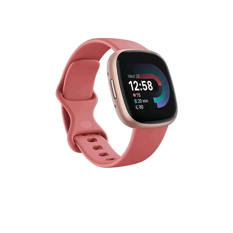 Smart Watch Fit Bit Sense 2 Advanced Health Fitness Device Touch Screen Heart Rate Tracker GPS AMOLED Display