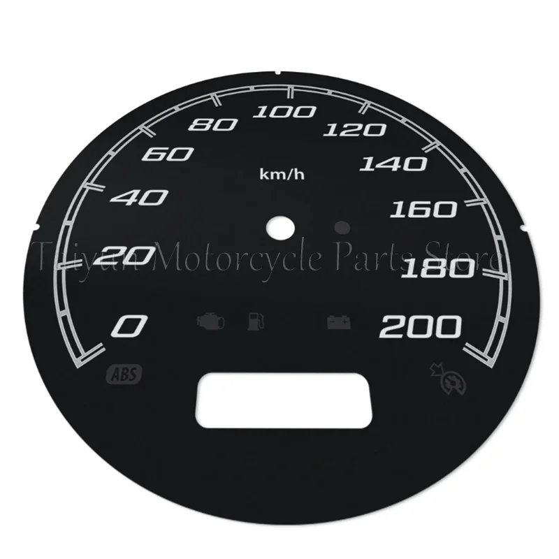 Suitable for Harley Davidson Road King speed table turntable and converting miles per hour (MPH) kilometers per hour (KM/H)