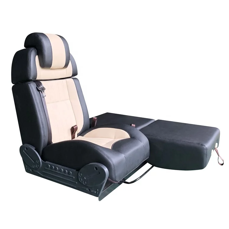 Asiento de autocaravana modificado OEM personalizado, asiento de cama RV de lujo, asiento de furgoneta ajustable reclinable